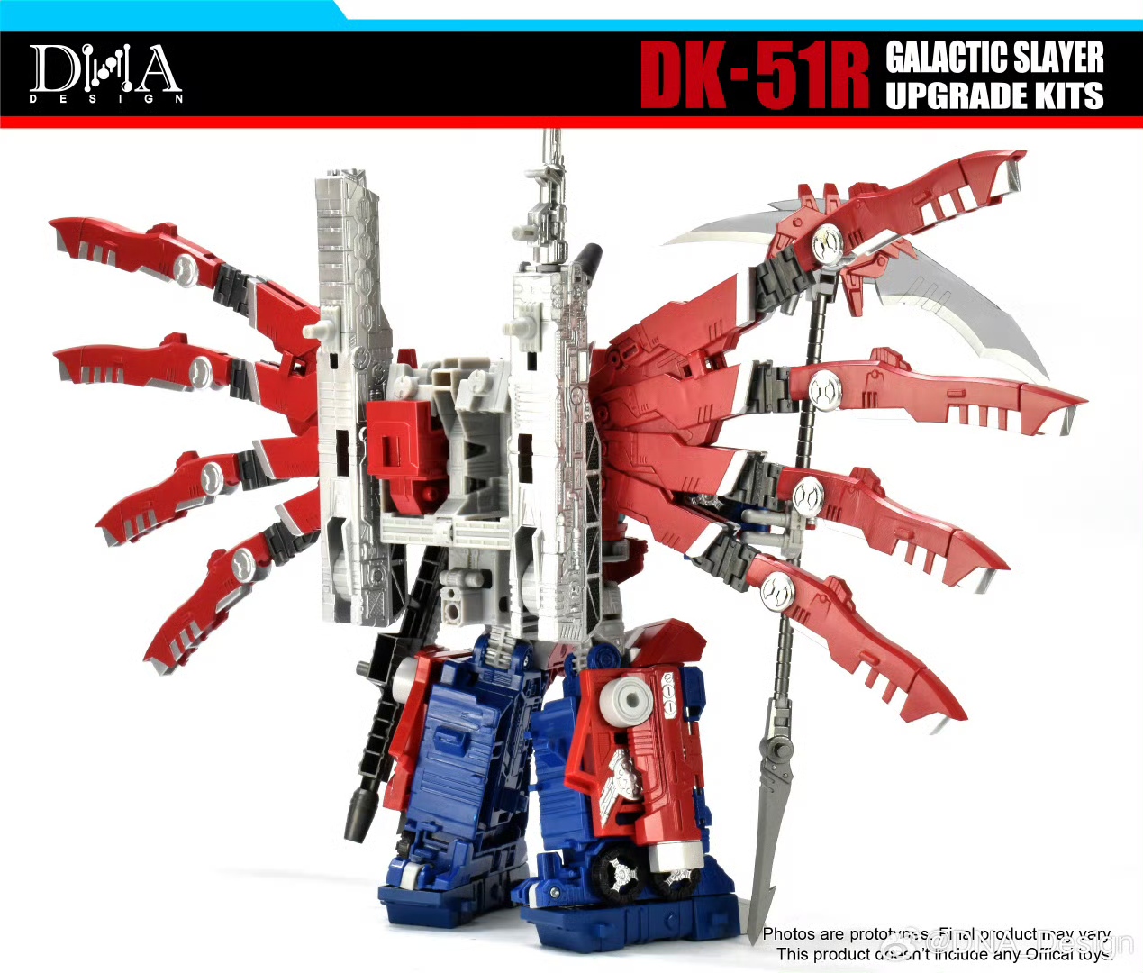 DNA DK-51R GALACTIC SLAYER Upgrade Kit For WFC-S40 Galaxy OP Prime