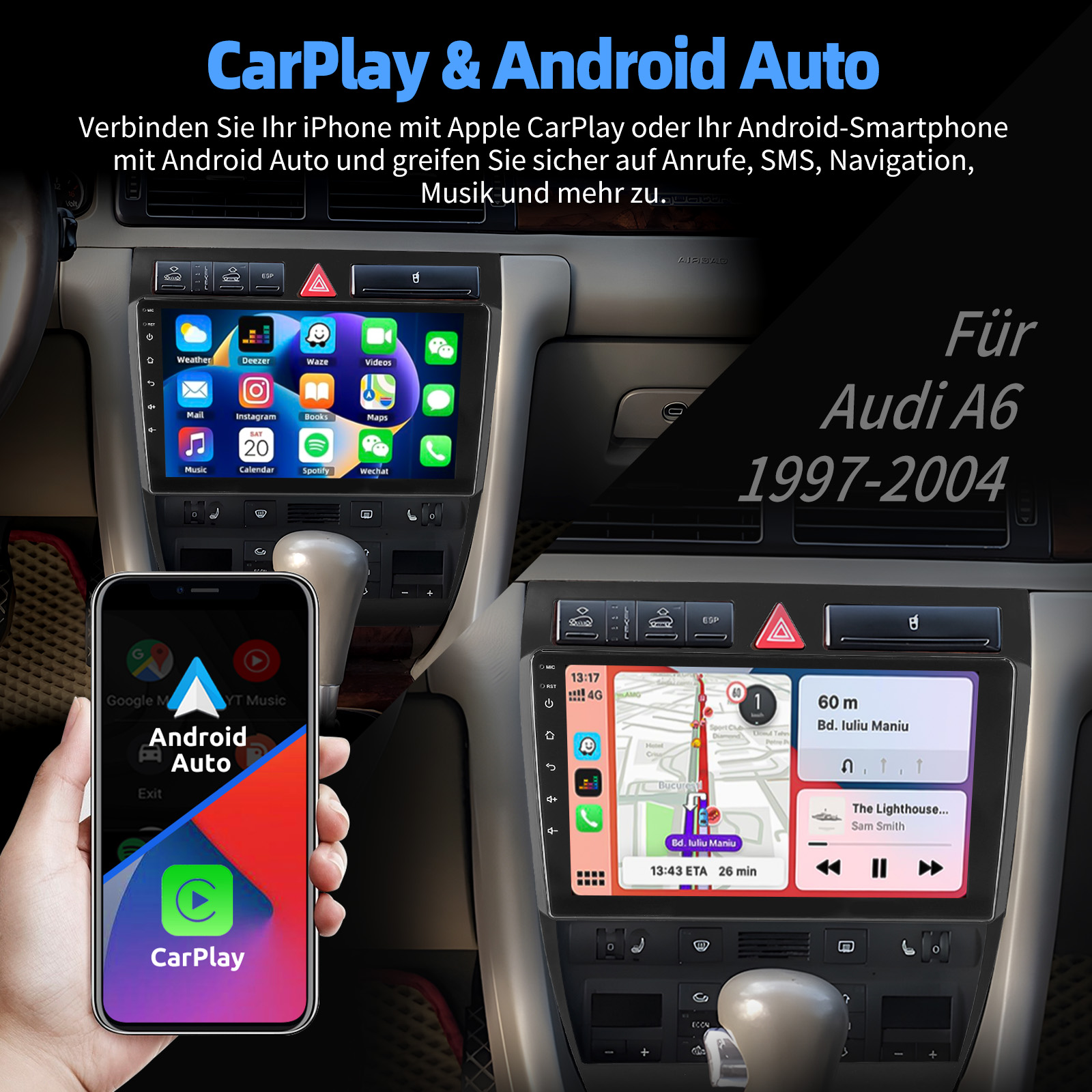 WiFi Internet access showing various app icons