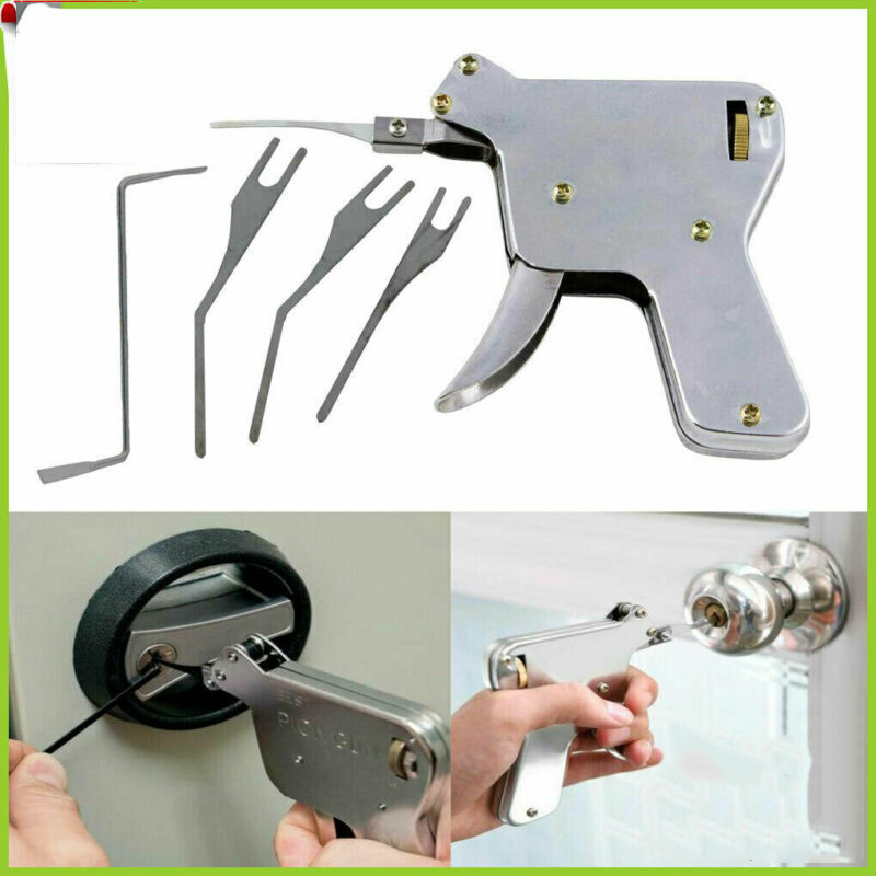 1 Satz Home Strong Dietrich Gun Schlosser Tool Kit Tür Öffnen Türgriff schlüssel eBay