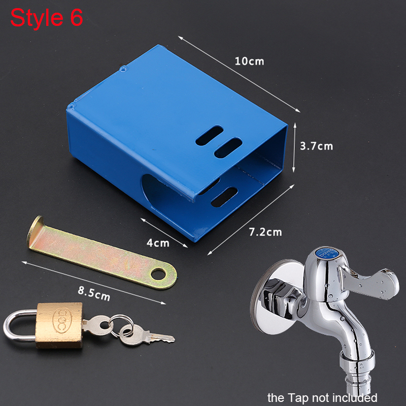 Outdoor Faucet Lock Tap Padlock Key Sink Valve Anti Theft Lockable