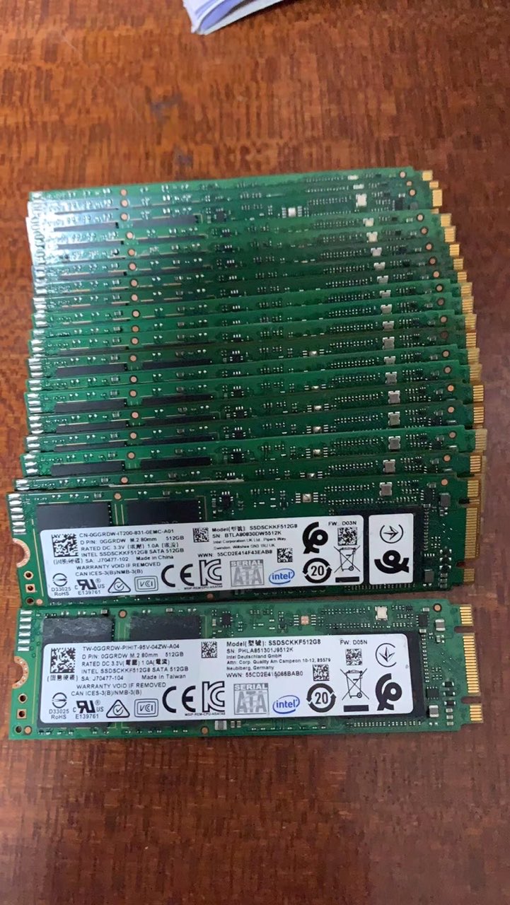Intel /Samsung- 512GB SATA - M.2 2280 SSD | eBay