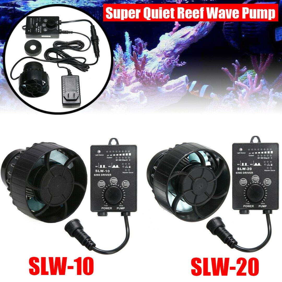 Jebao SLW-10 SLW-20 Sine Wave Maker Pump Marine Aquarium Reef Jebao SLW-10 SLW-20 Sine Wave Maker Pump Marine Aquarium Reef