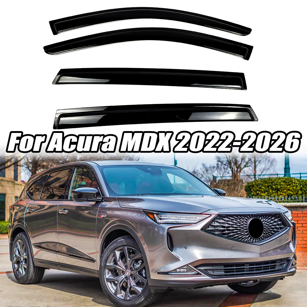 希少　マーシャルワールドWINDY　ベリープロテクター For Acura MDX 2022-2026 Rain Guards Window Visor Wind Deflector