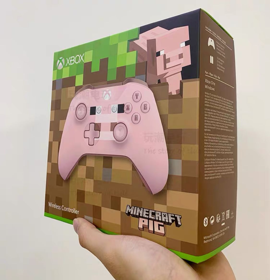 Xbox - 【希少美品】MicrosoftXBOX ワイヤレスコントローラー マイクラピンク 41qVEuvz3ZL.jpg_BO30,255,255,