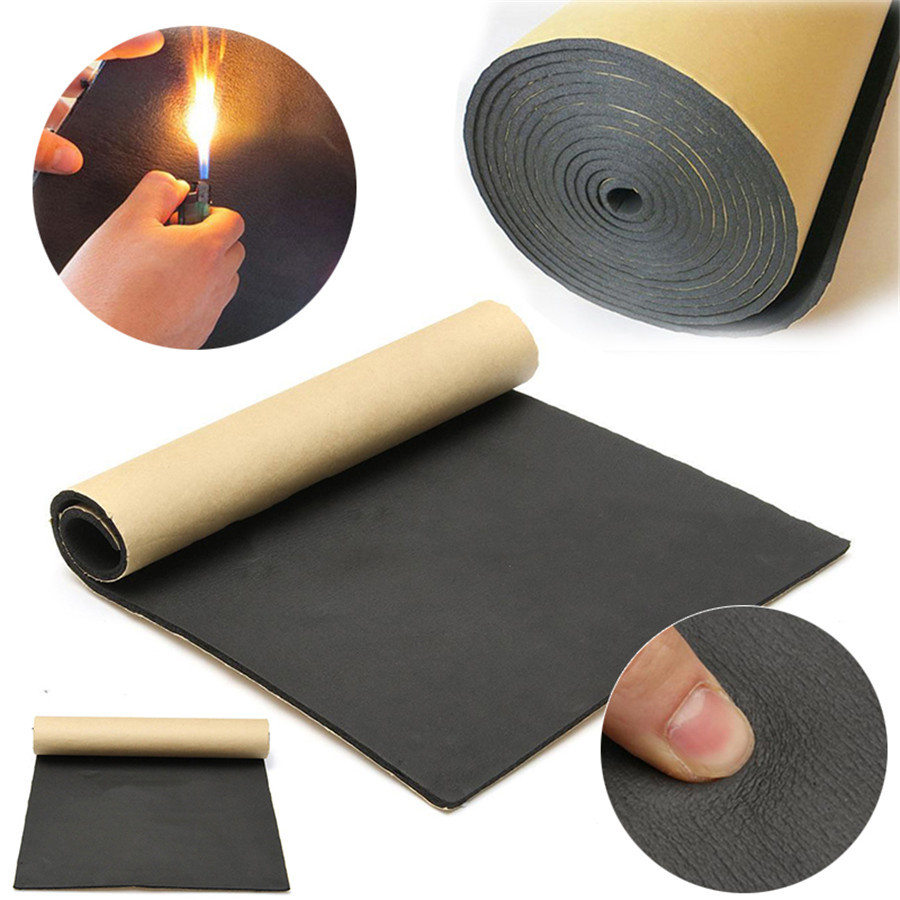 9 Sheets Flame Retardant Sound Proofing Waterproof Closed Cell Foam 6mm