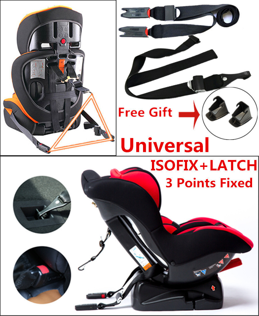 Baby Child Infant Booster Safety car Seat Belt adjustable Latch Anchor ISOFIX #
