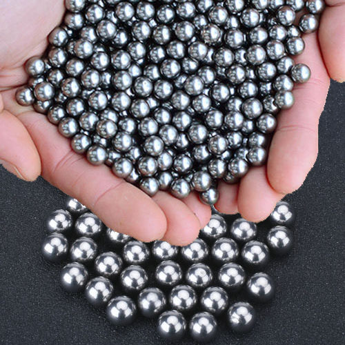 HK 100Pcs 6mm Bicycle diameter Silver Stainless Steel Ball Bearing for Catapult