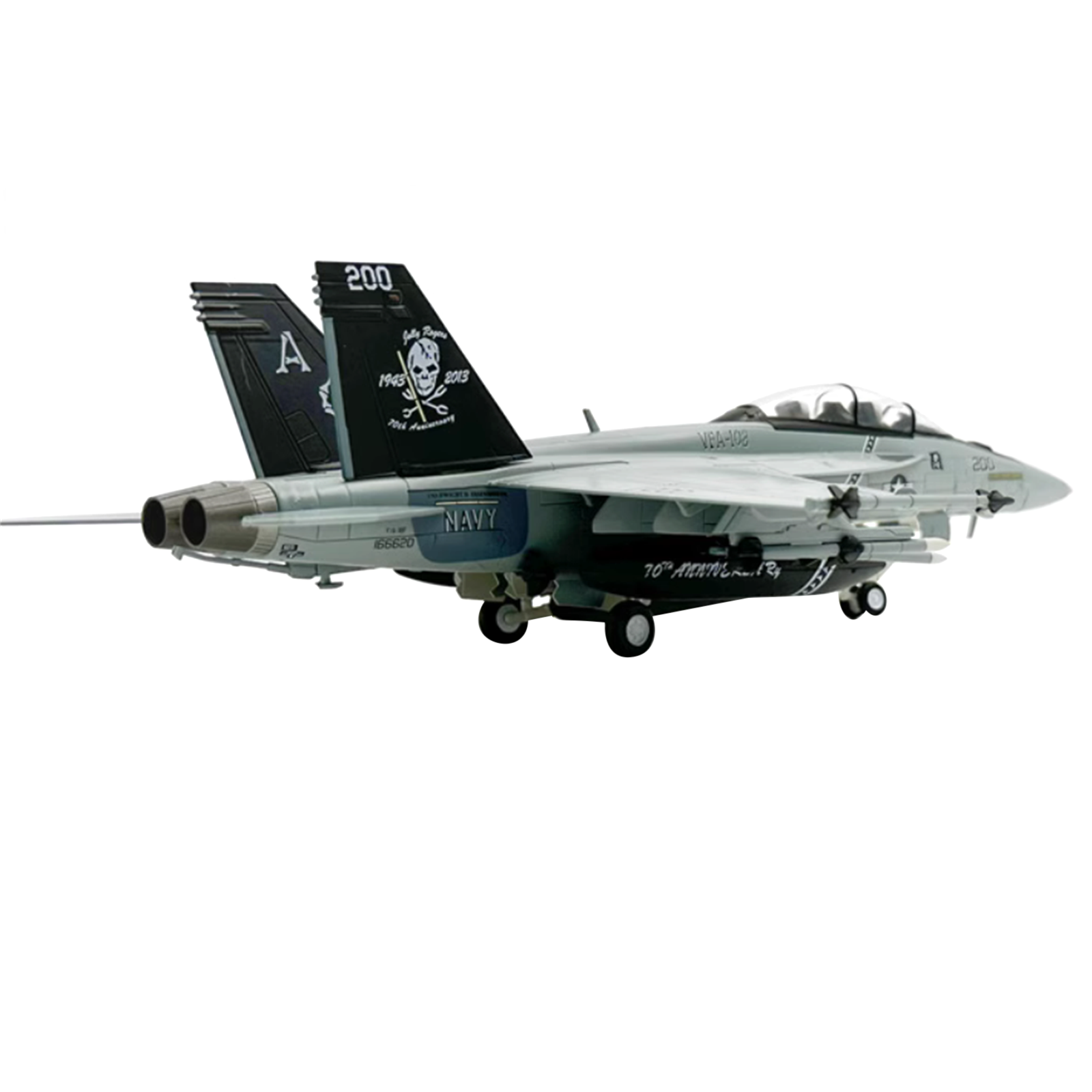 1:72 Scale US F/A-18F Super Hornet Aircraft Diecast Metal +