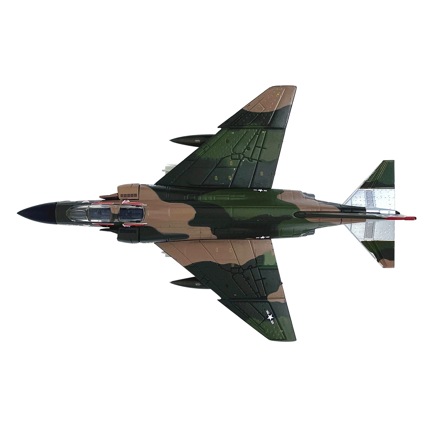 1/144 Scale 14cm Diecast Alloy USAF F-4 Phantom II Fighter Model