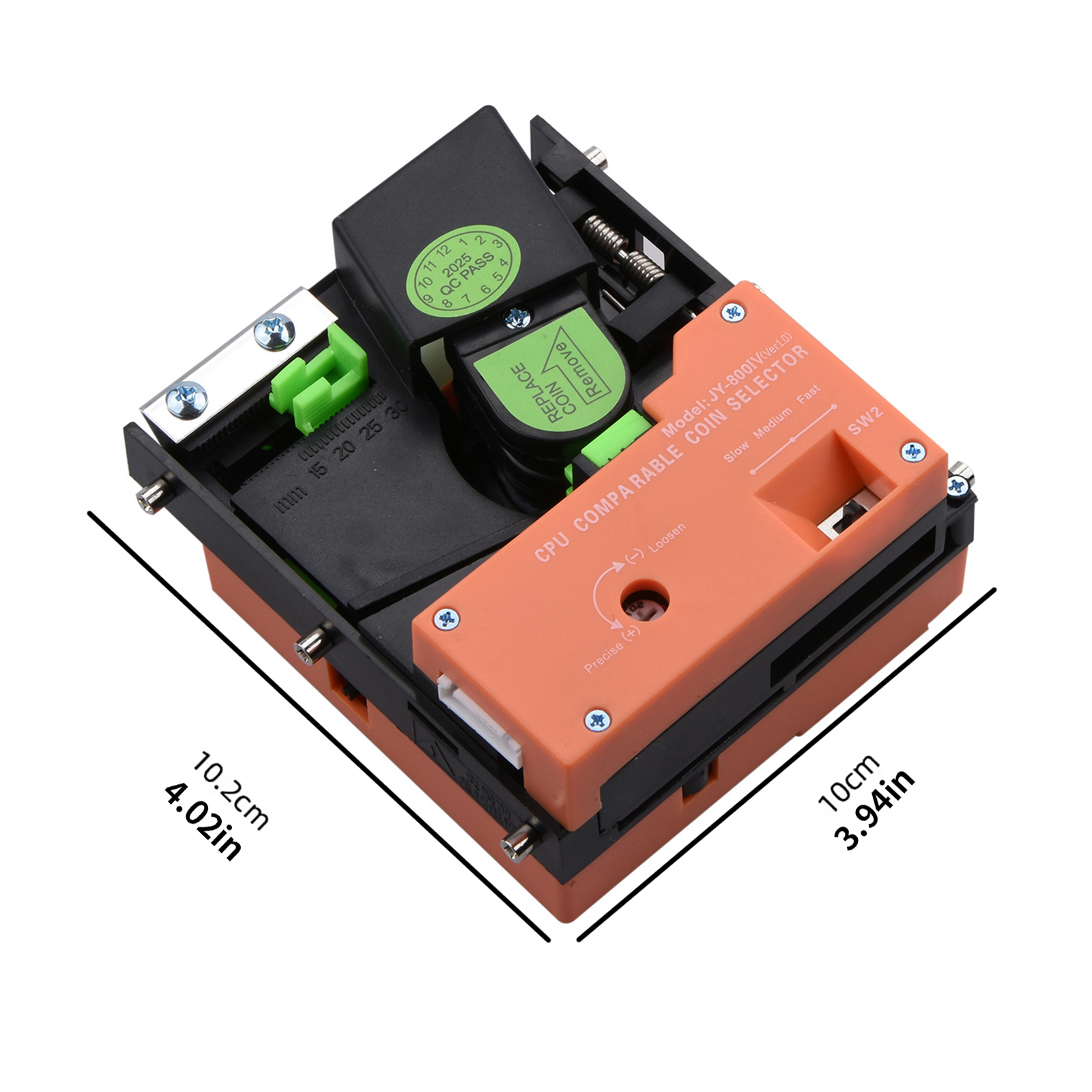 JY-800 CPU Top Entry CPU Coin Acceptor Coin Selector Mech For