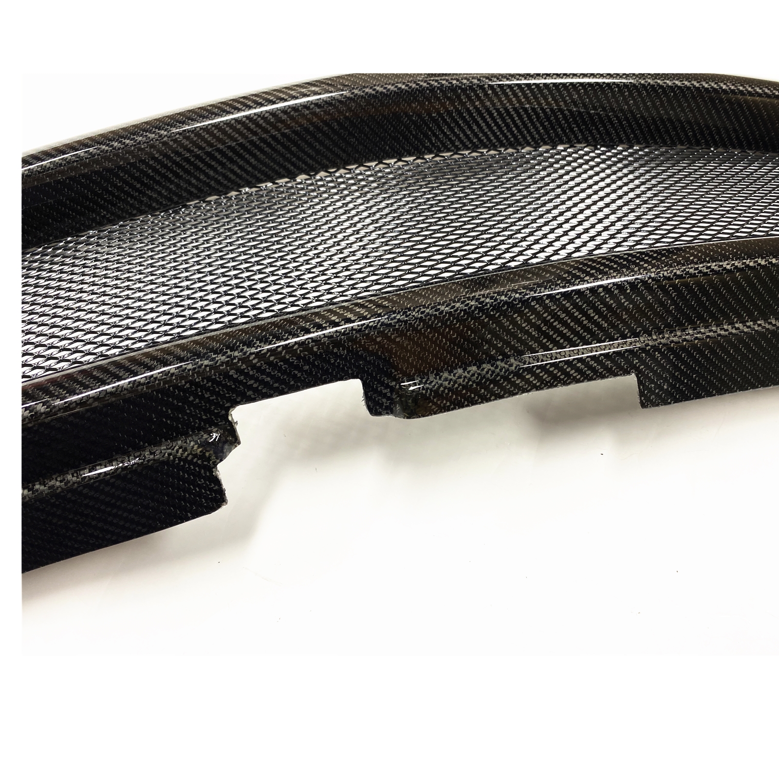 Chrome Grille For 2006-2007 Infiniti M35/M45 - Direct Replacement With Emblem Provision