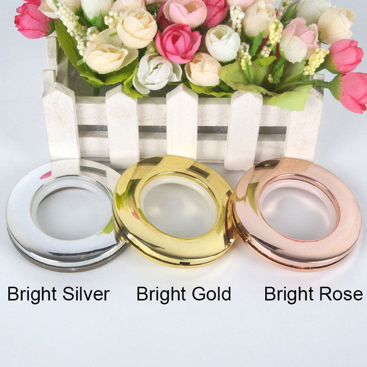 40mm Curtain Eyelet Ring Snap For Blinds Drapery Circle Slide Round