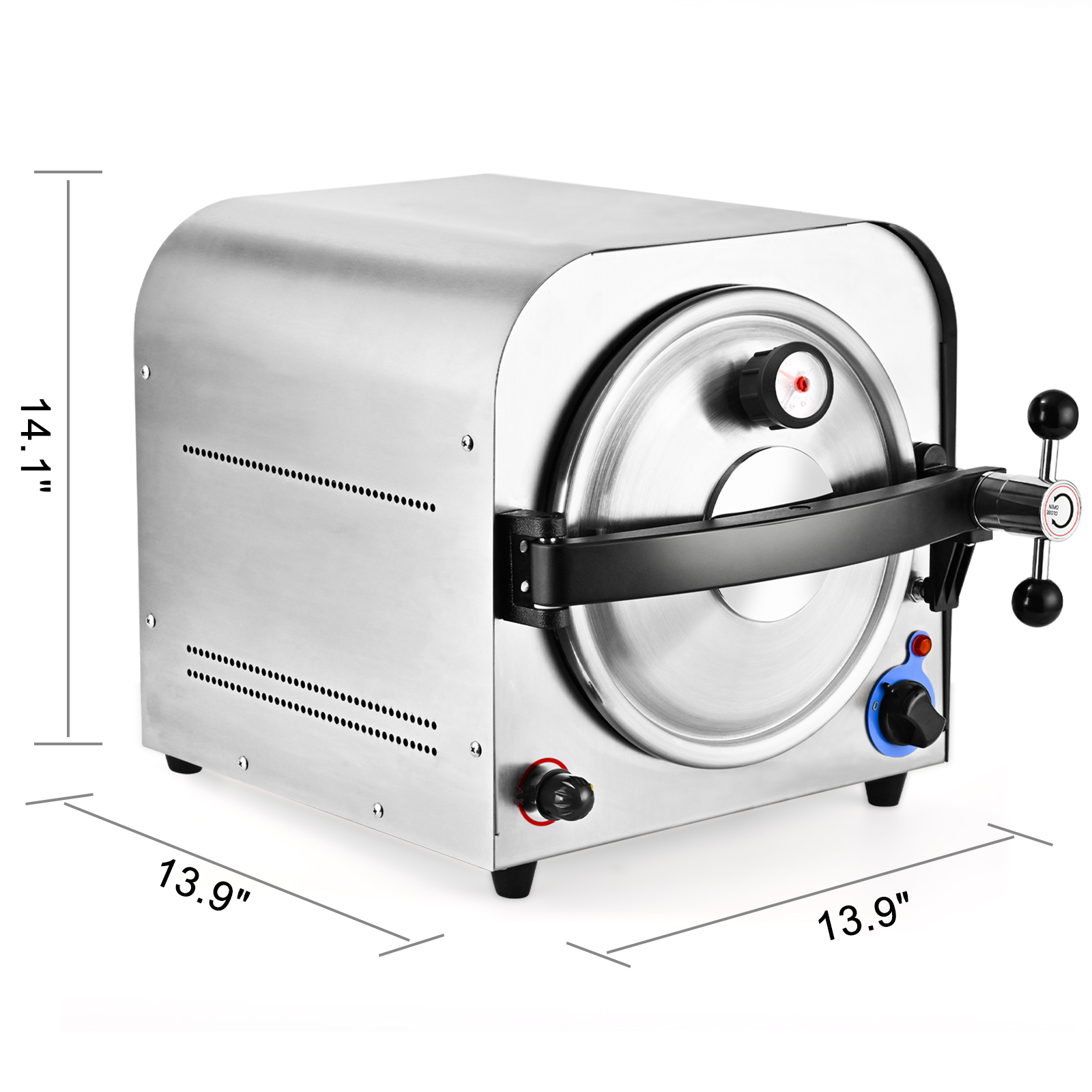 オートクレーブ TR250E ステンレス 14L 3段トレー付 高圧蒸気滅菌器 オートクレーブ TR250E ステンレス 14L 3段トレー付 高圧蒸気滅菌器