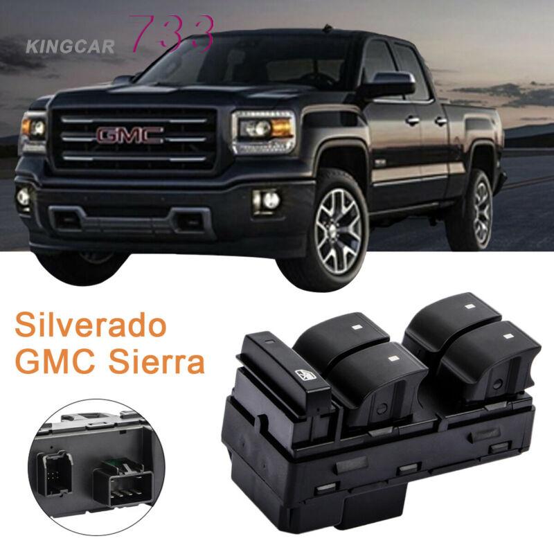 EVER STORE Driver Side Power Window Master 4 Door Control Switch 25789692 20945129 25951963 Compatible for Chevy Silverado GMC Sierra Yukon Traverse Buick Enclave