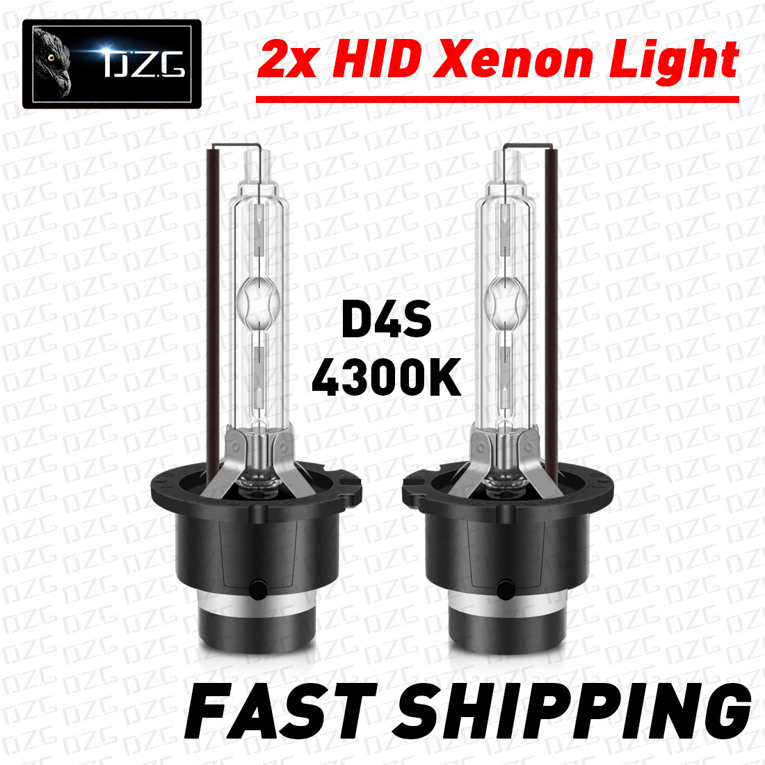 2x 35W 4300K D4S HID Xenon Bulbs Headlight Replacement For Headlight Bulbs OEM