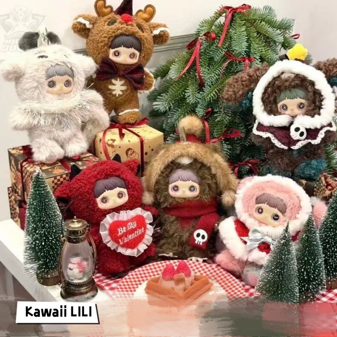 MayMei Winter Weirdness Series Plush Pendant Blind Box Figure Art