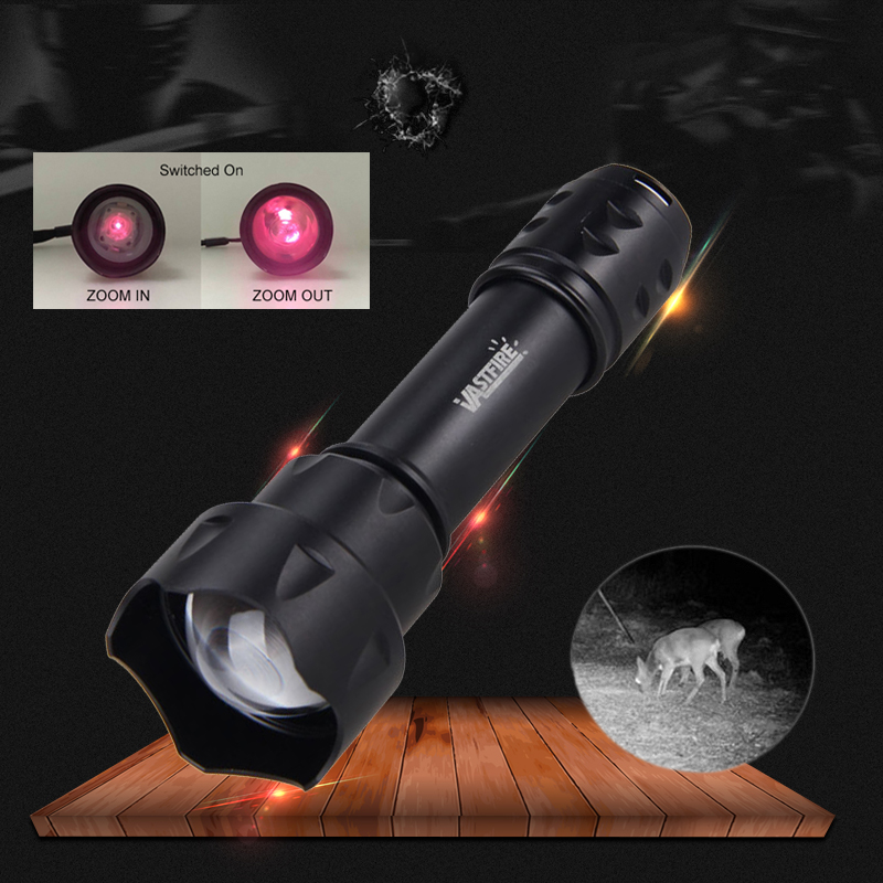 Zoom 850nm IR Infrared Illuminator Night Vision Predator Flashlight Rifle Gun eBay