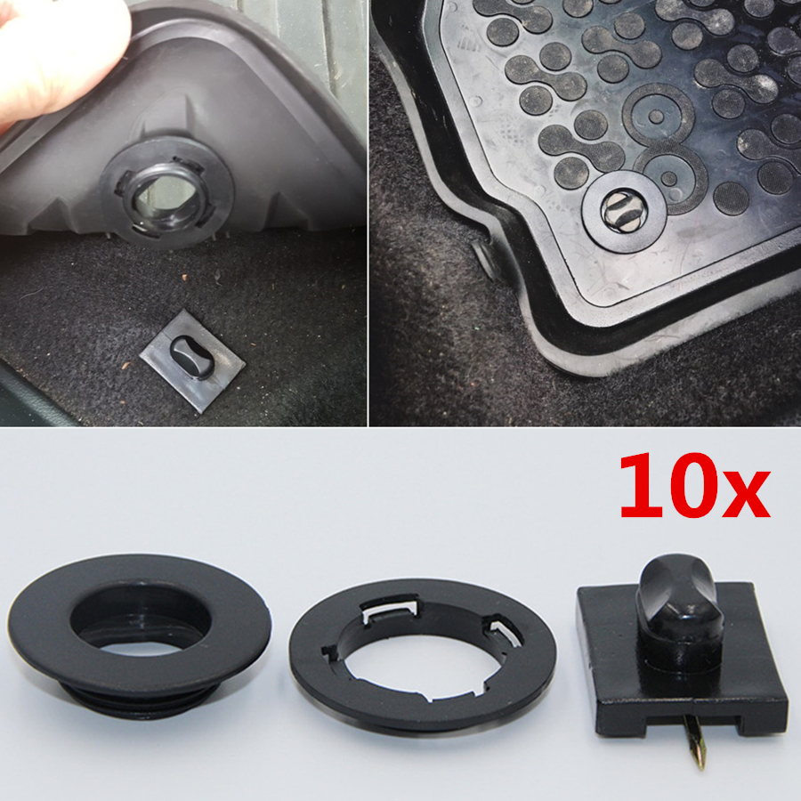 universal car floor mat clips