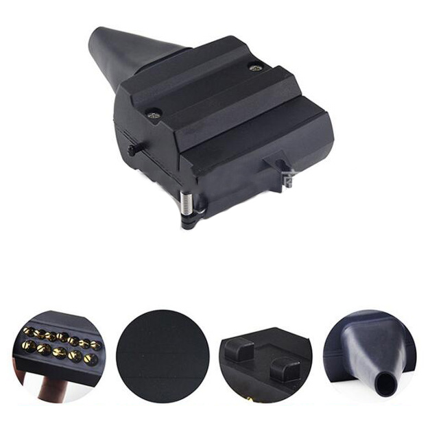 12 Pin Flat Male Plug Socket Caravan Connector Camper Trailer Part