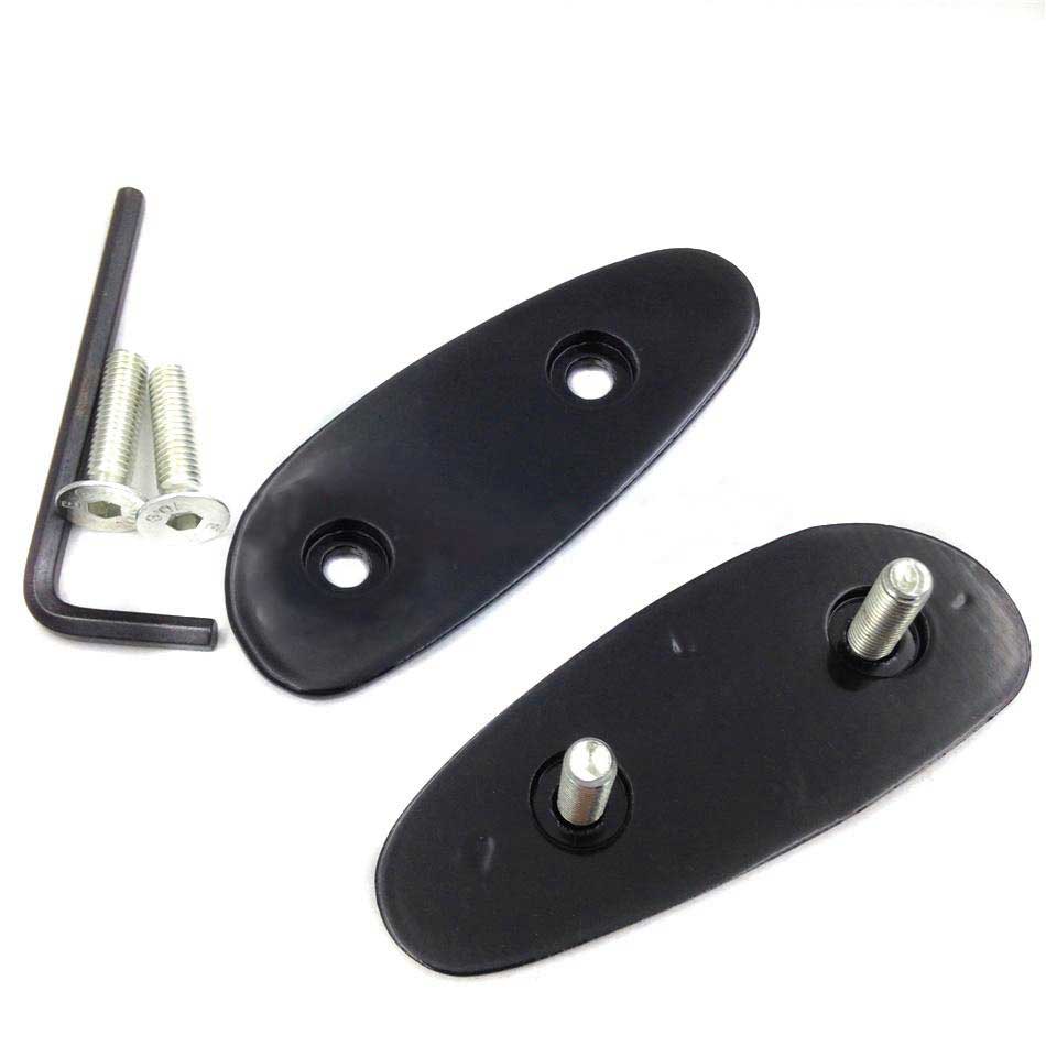 MFS MOTOR Mirror Block Off base Plates for Suzuki GSXR 600 2006 2007 2008 2009 2