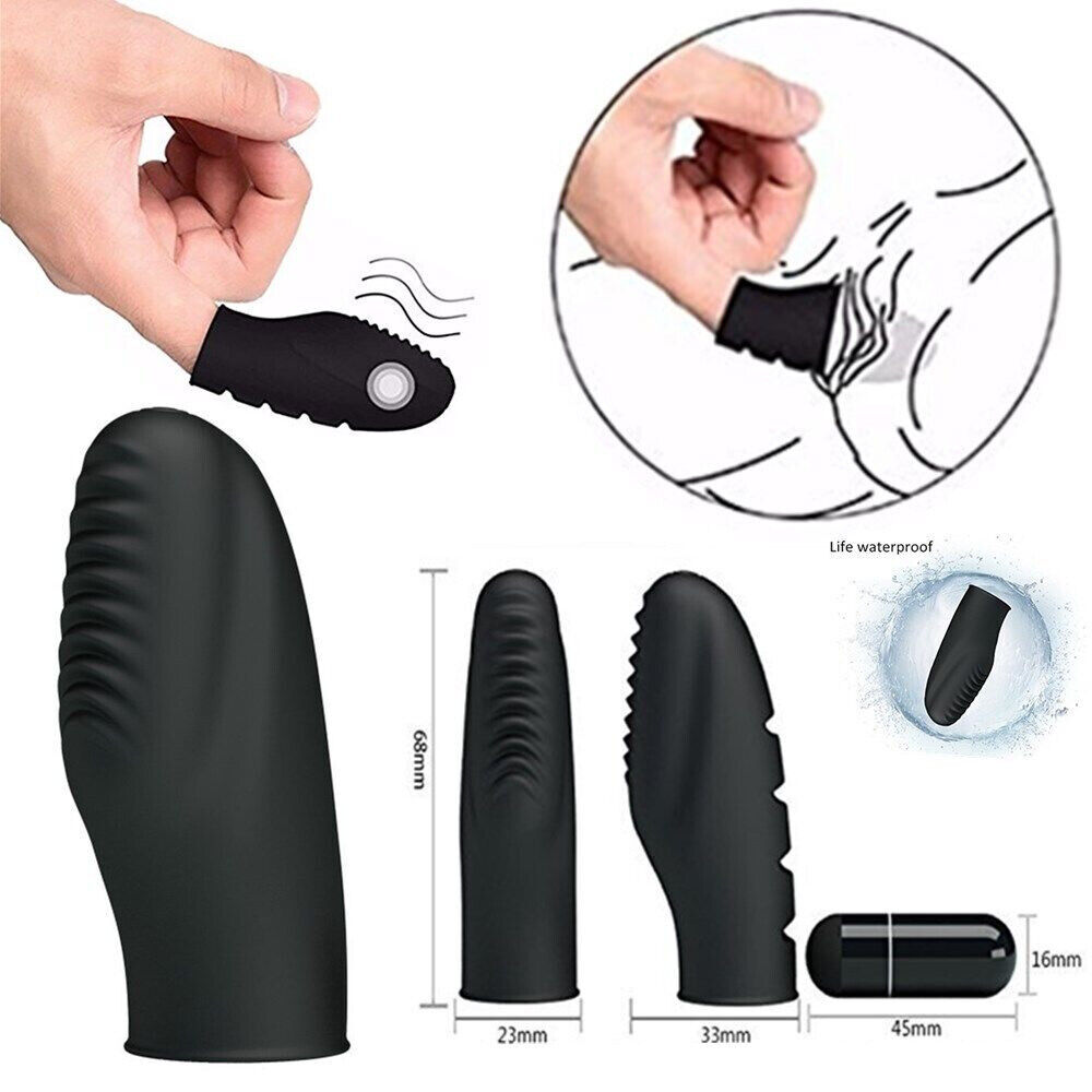 clit finger vibrator PRETTY LOVE Electric Shock Clitoris Stimulate Finger Vibrator – honeysx main image 0