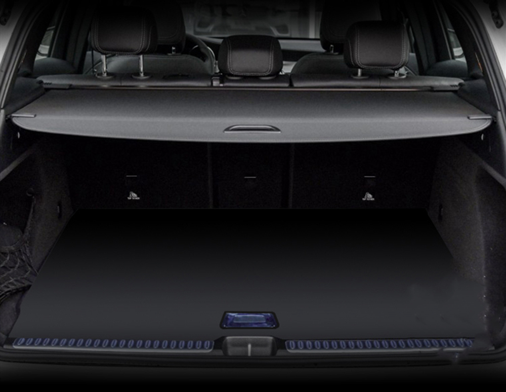 Einziehbare Kofferraum Abdeckung Für Mercedes Benz GLC-Klasse 2015–2022  Schwarz
