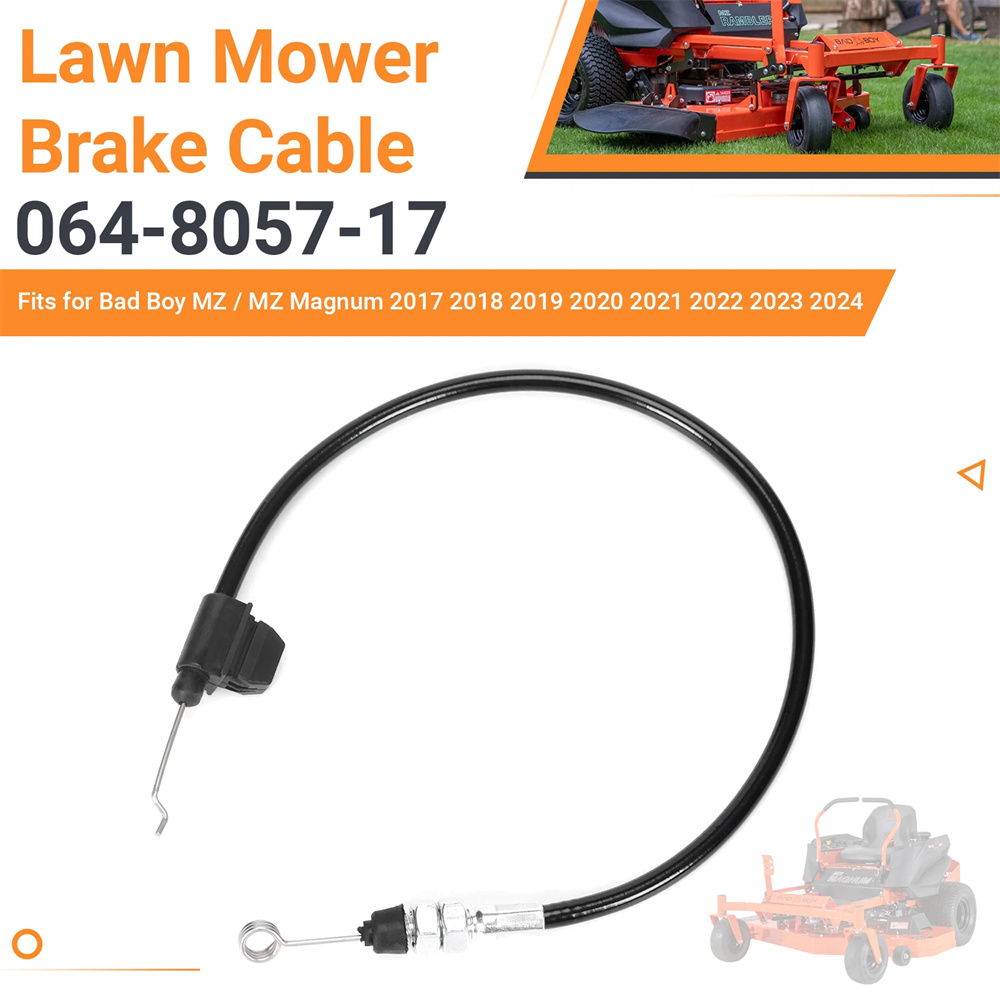 Zero Turn Mower Parts Brake Cable 064-8057-17 For Bad Boy MZ/MZ