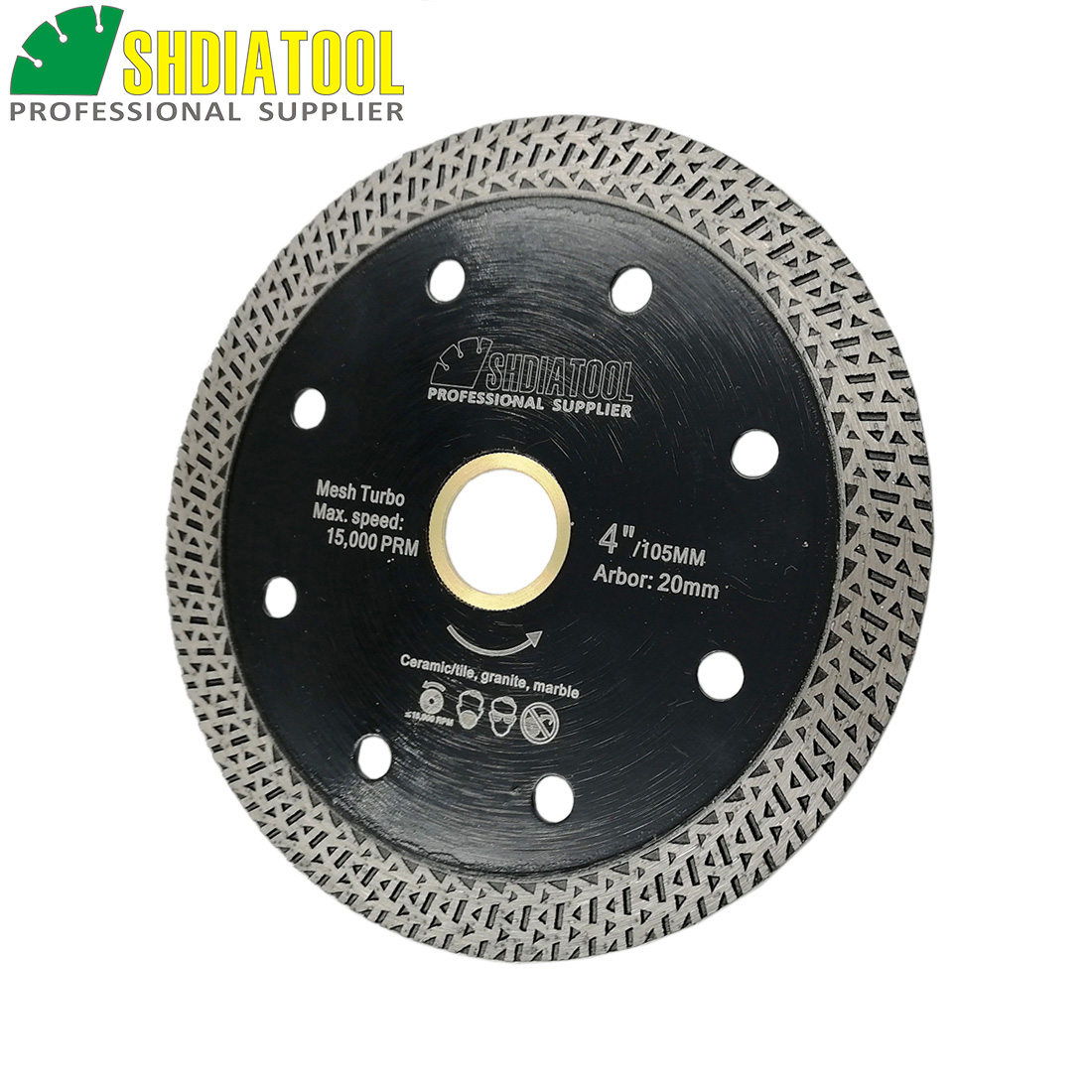 Tile Cutting Diamond Blade Turbo Thin 125mm 4.9/" Tile cutter Tile Saw 2pc disc