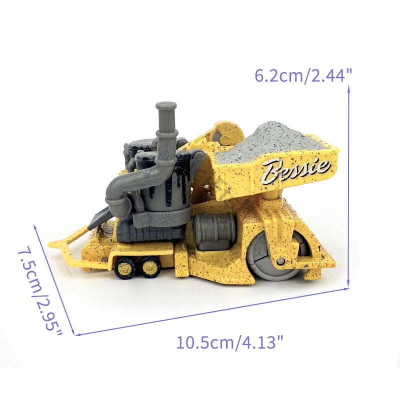 Disney Piaxr Cars Diecast Model - Bessie - Finest Road-Paving