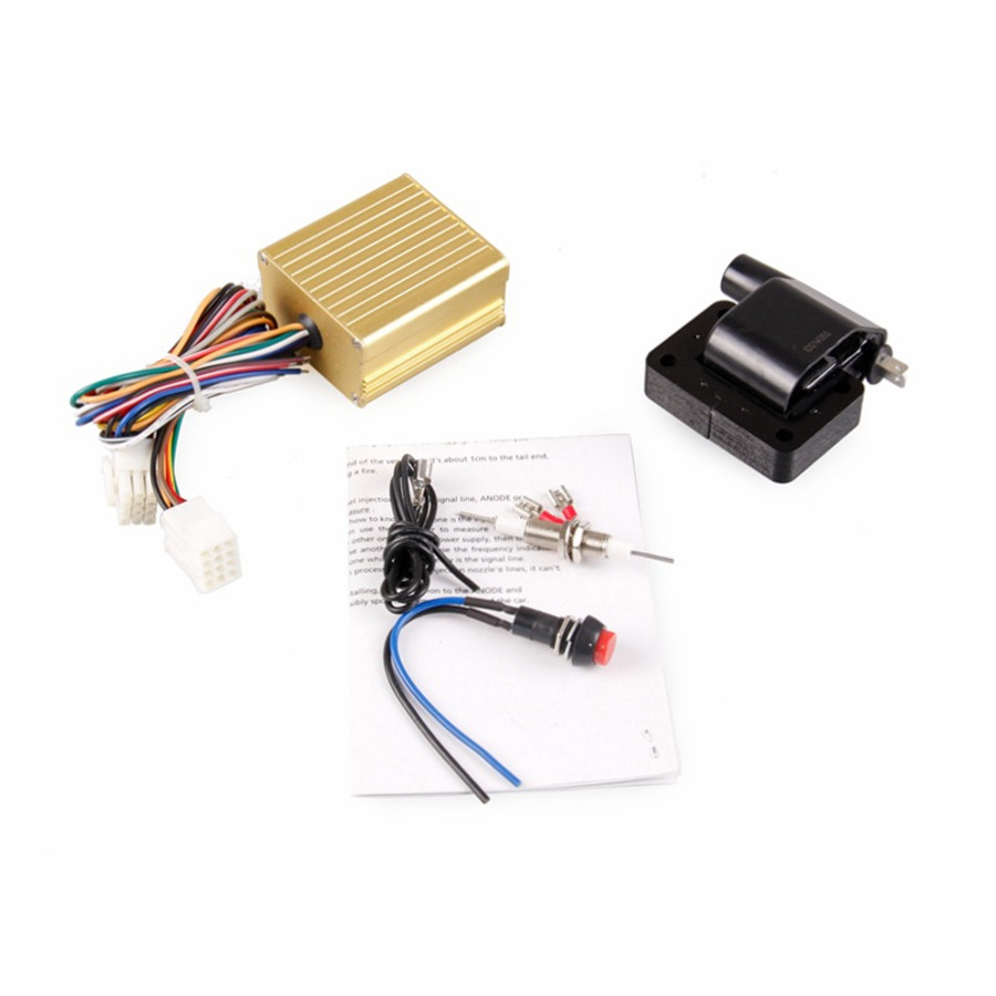 Single Exhaust flame thrower kit Spitfire Dragon Car Modified sparging