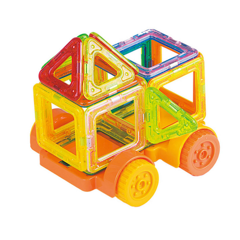 76x Magnetische Bausteine Lernspielzeug Magnet Fliesen Set Creative Small X/'mas