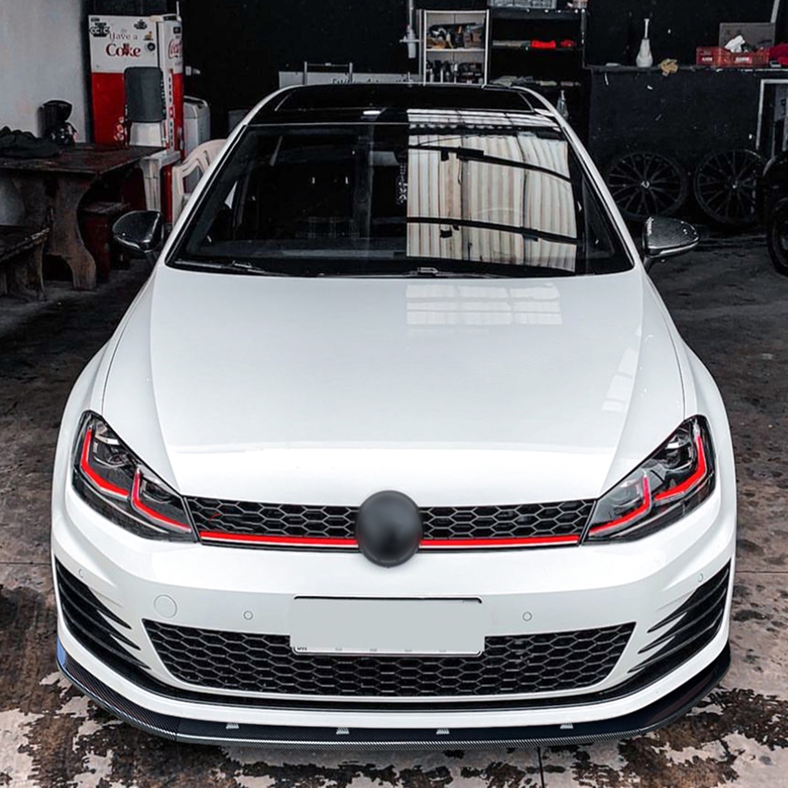 フォルクスワーゲンゴルフ7GTI R-LINE フロントリップ2013-2016 フォルクスワーゲンゴルフ7GTI R-LINE フロントリップ2013-2016