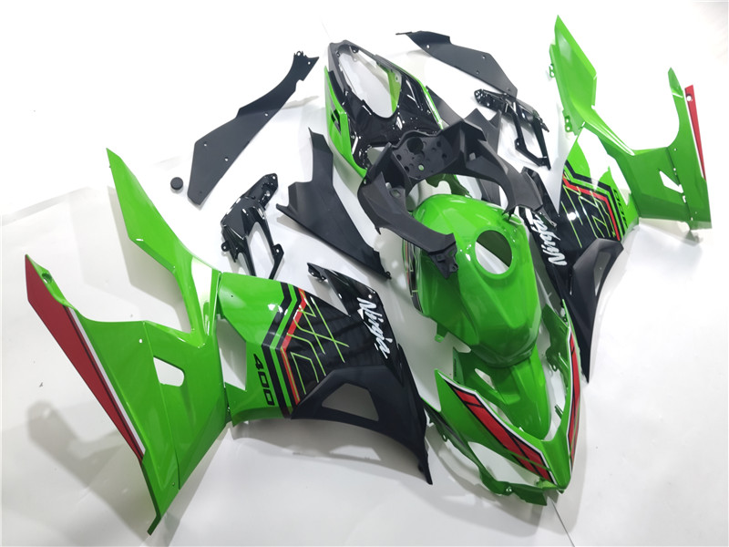 フェイクモーショングッズ Injection Green KRT Set Fairing Fit for 2018-2023 Kawasaki