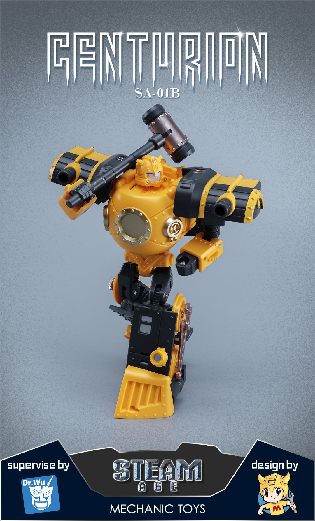Dr. WU&Mechanic Toys SA01B Centvrion SA-01T Steve Train SA01wasp