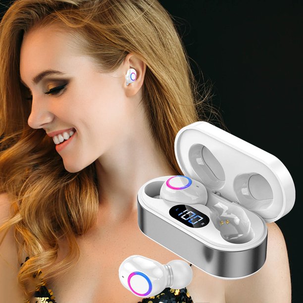 TWS Wireless Bluetooth Headphones Earphones Earbuds in-ear For iPhone Samsung