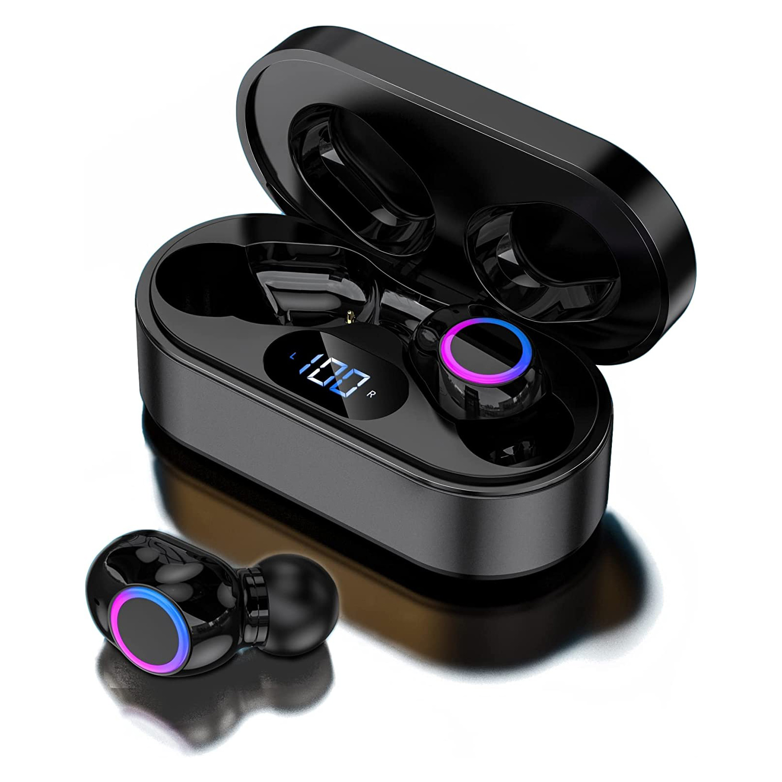TWS Wireless Bluetooth Headphones Earphones Earbuds in-ear For iPhone Samsung