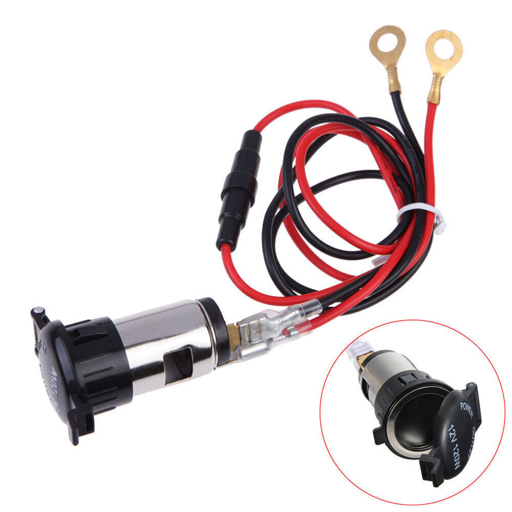 12v cigarette lighter receptacle Car Power Socket DC-12V Plug Outlet Lighter Socket Plug 120W yet affordable car cigarette lighter socket CHR-PL1 | Cigarette Lighter Charger