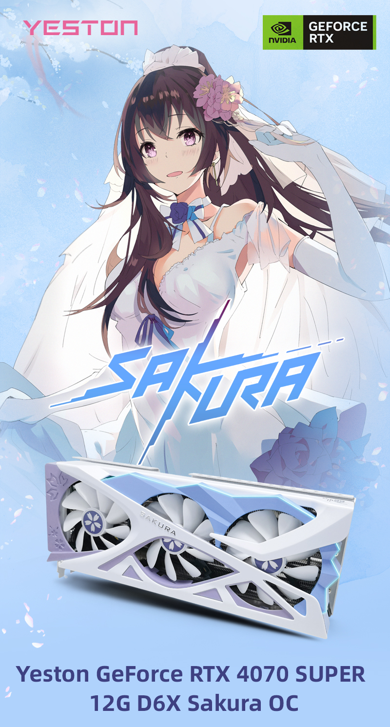 【日本未発売】yeston 花嫁RTX4070 12G Amazon.com: Yeston Gaming GeForce SA RTX 4070 Super 12G