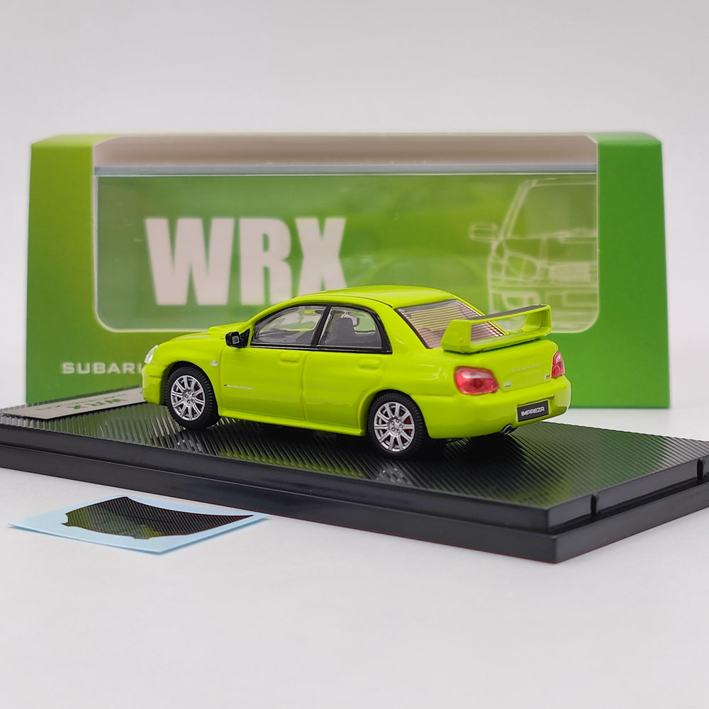 1/64 SUBARU スバル インプレッサ WRX STI  GULF 1:64 Subaru Impreza WRX STI Model Car Collection Gift Alloy