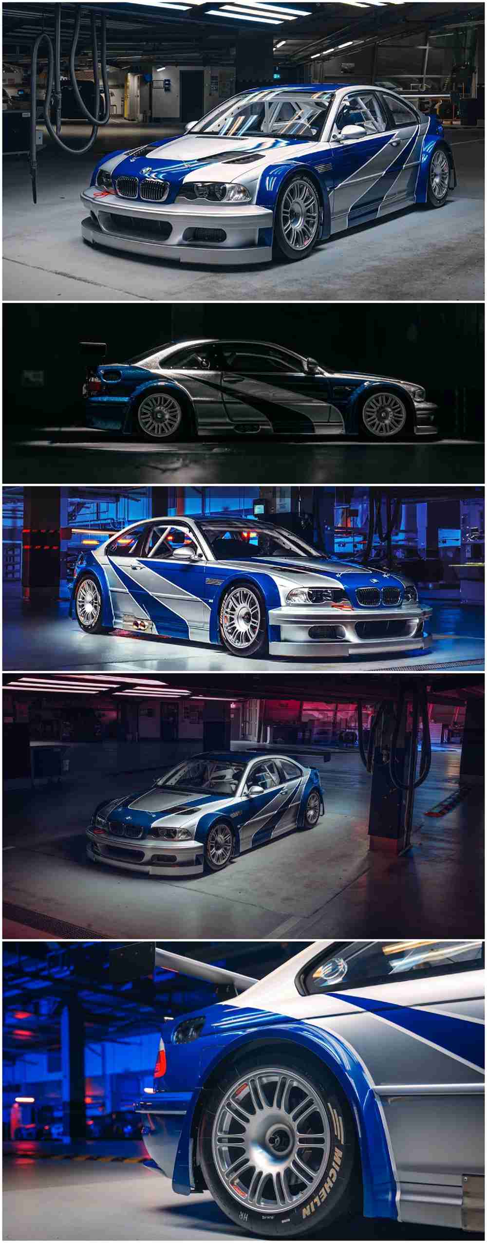 ミニッツ BMW M3 GTR シルバー Kyosho 1/64 BMW&MINI collection M3 GTR Silver diecast model