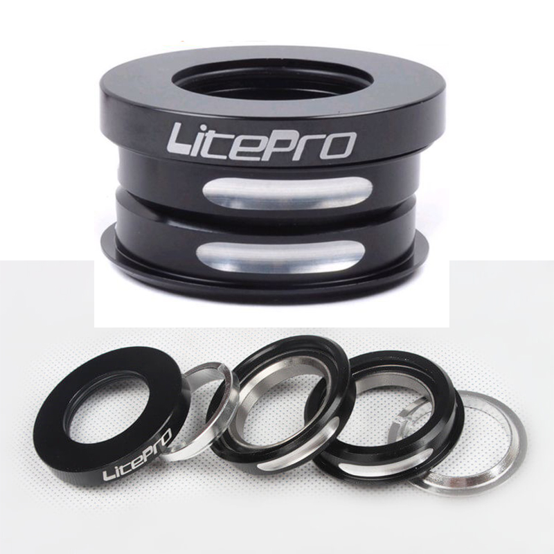 Litepro 44mm Bicycle Built-in CNC Headset Bowl Ultra-light Weight Bearing