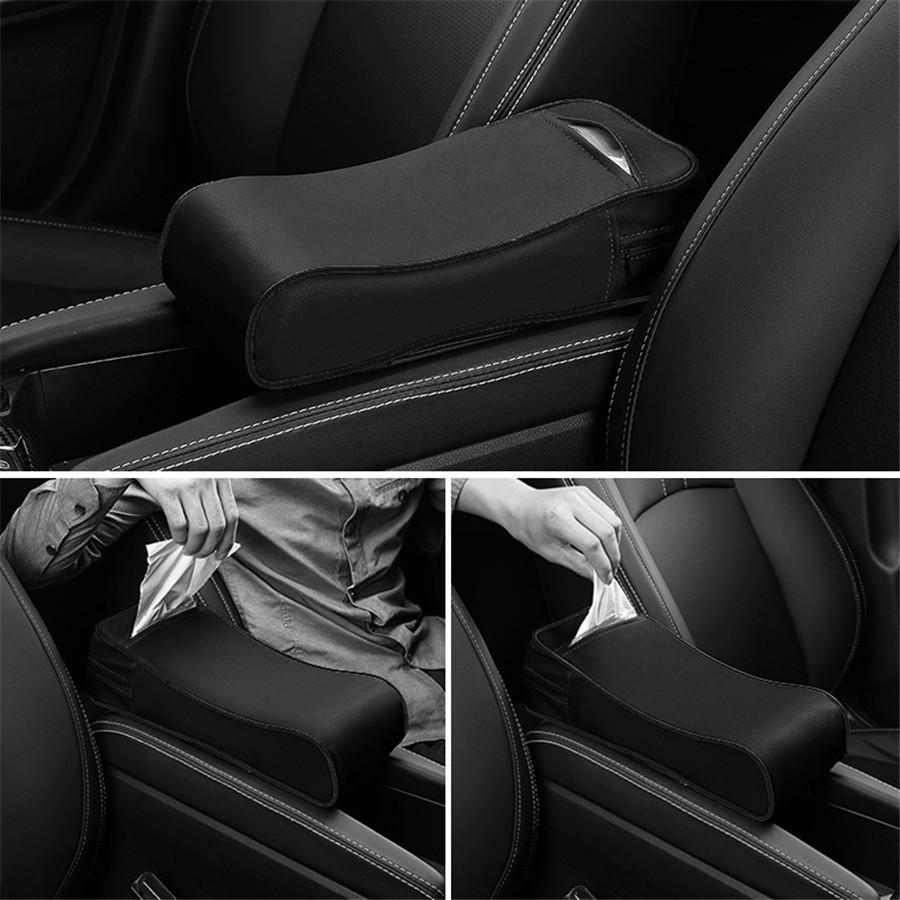 AICEL Car Armrest Box Height Increase Support Pad, Memory Foam