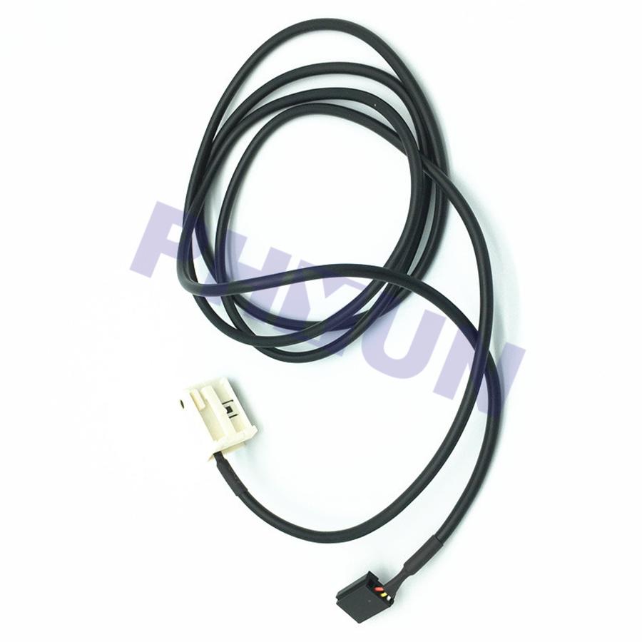 AUX Auxiliary Audio Input Adapter Cable For BMW E60 E61 E63 E64 E65 E66 E81  E82 E83 E87 E88 E90 E91 E92 (SKU: BAVAUXCBL1)