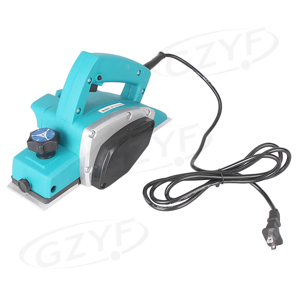 1000W Electric Wood Planer Door Hand Held Woodworking Surface Heavy
