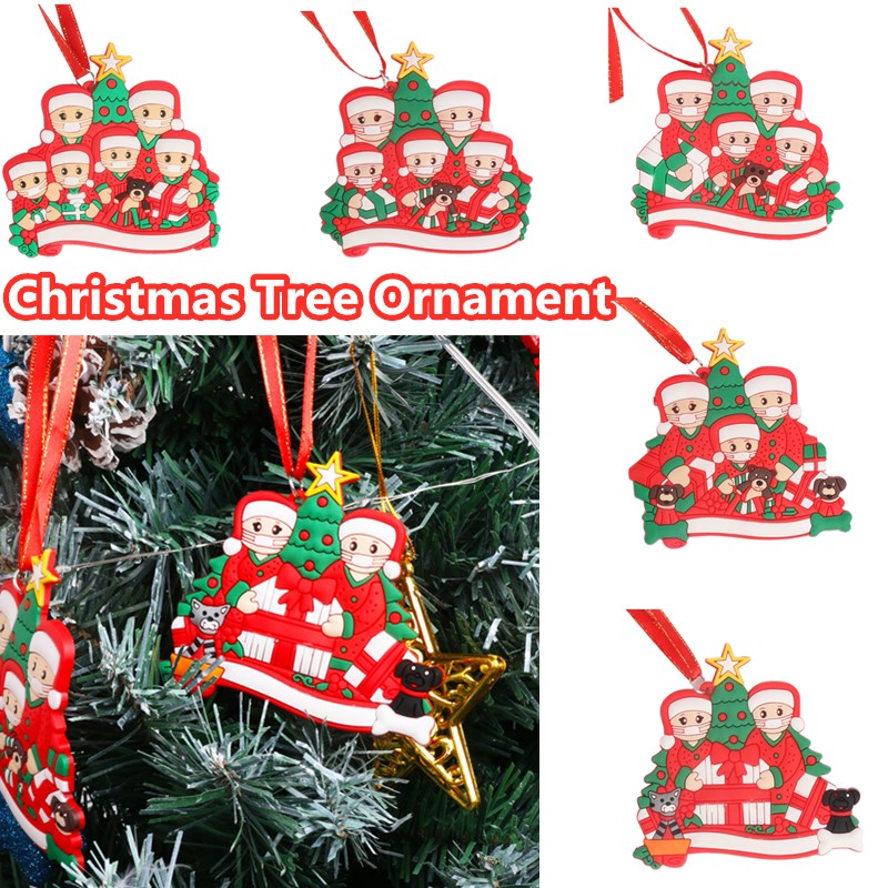 Christmas Tree Ornament 2020new Hanging Family Xmas Lockdown Decoration Uk Stock Ebay