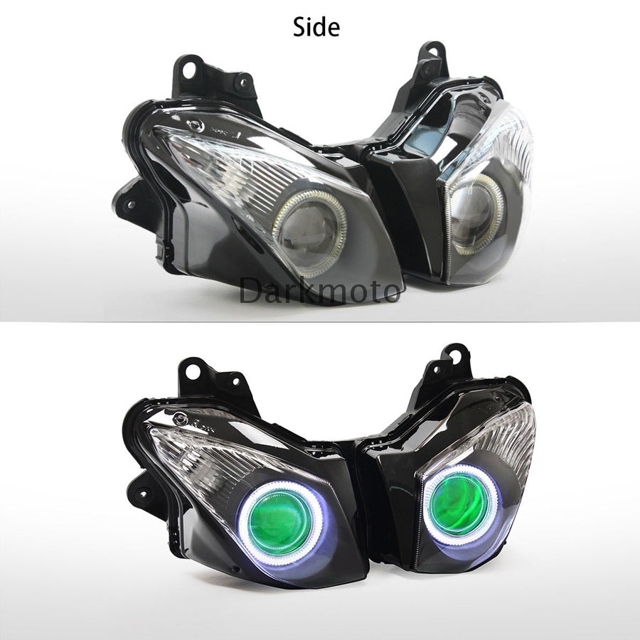 くり Amazon.com: KT Angel Eyes Headlight Assembly for Kawasaki