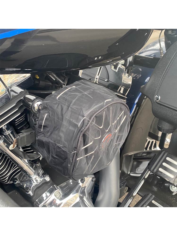 HCMOTORKU Rain Sock Air Filter Cover – Dustproof Cylinder Sock For Harley Oval Filters