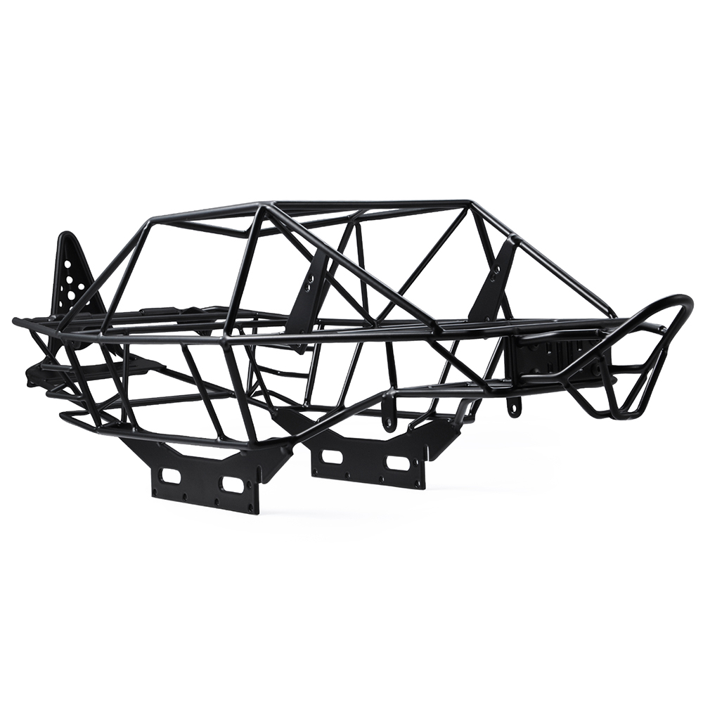 Leapiture RC Roll Cage Metal Roll Cage Full Tube Frame Body Chassis pour Axial SCX10 1/10 RC Crawler Pièces de Camion de Rechange