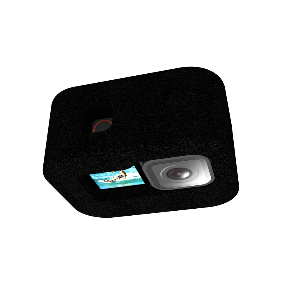 HSU 2 pacchetti di parabrezza in schiuma per GoPro Hero 11/10/9 Black, per la registrazione audio e video all'aperto
