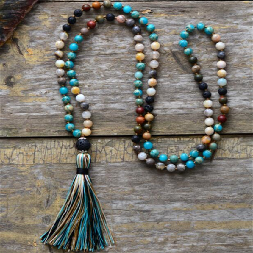 energy beads necklace